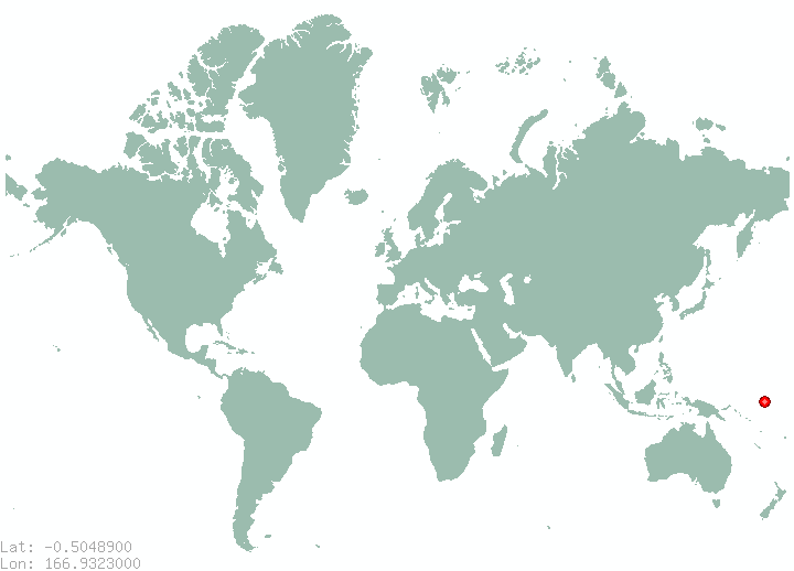 Arubo in world map